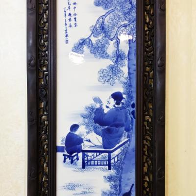 Tranh Sứ Tứ Dân: Ngư Tiều Canh Mục